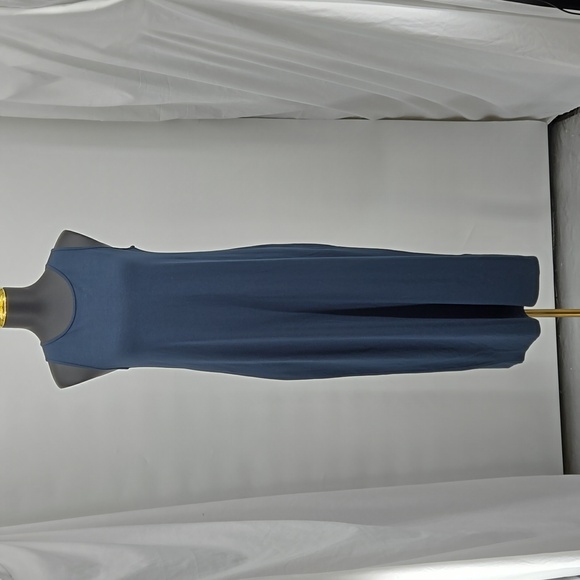 Eileen Fisher Stretch Jersey Knit Tank Dress Tank Dress with Jewel Neckline XS - Picture 1 of 16